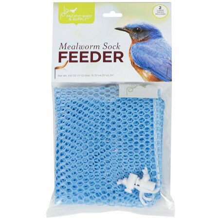 PACIFIC BIRD & SUPPLY CO EMPTY MEALWORM SOCK FEEDER PB-0110